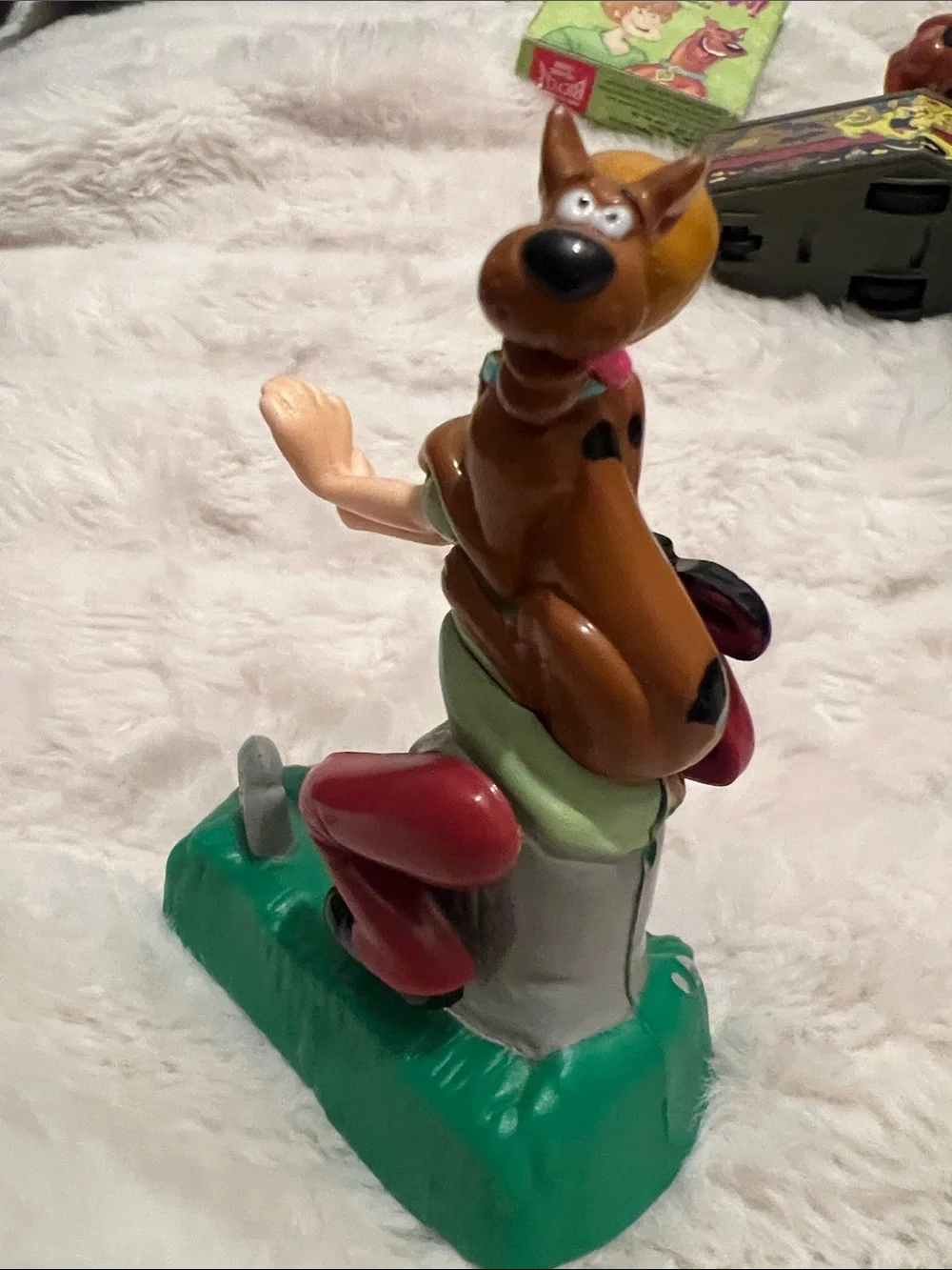 Vintage Scooby Doo Toy Lot 1996 Burger King Mystery Machine Action Figures 15pc